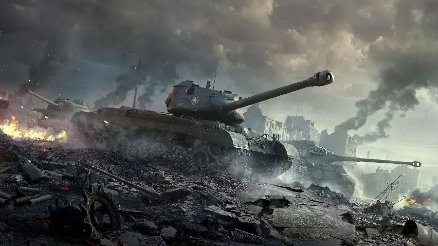 تصویر زمینه تانک بازی World of Tanks با کیفیت بالا