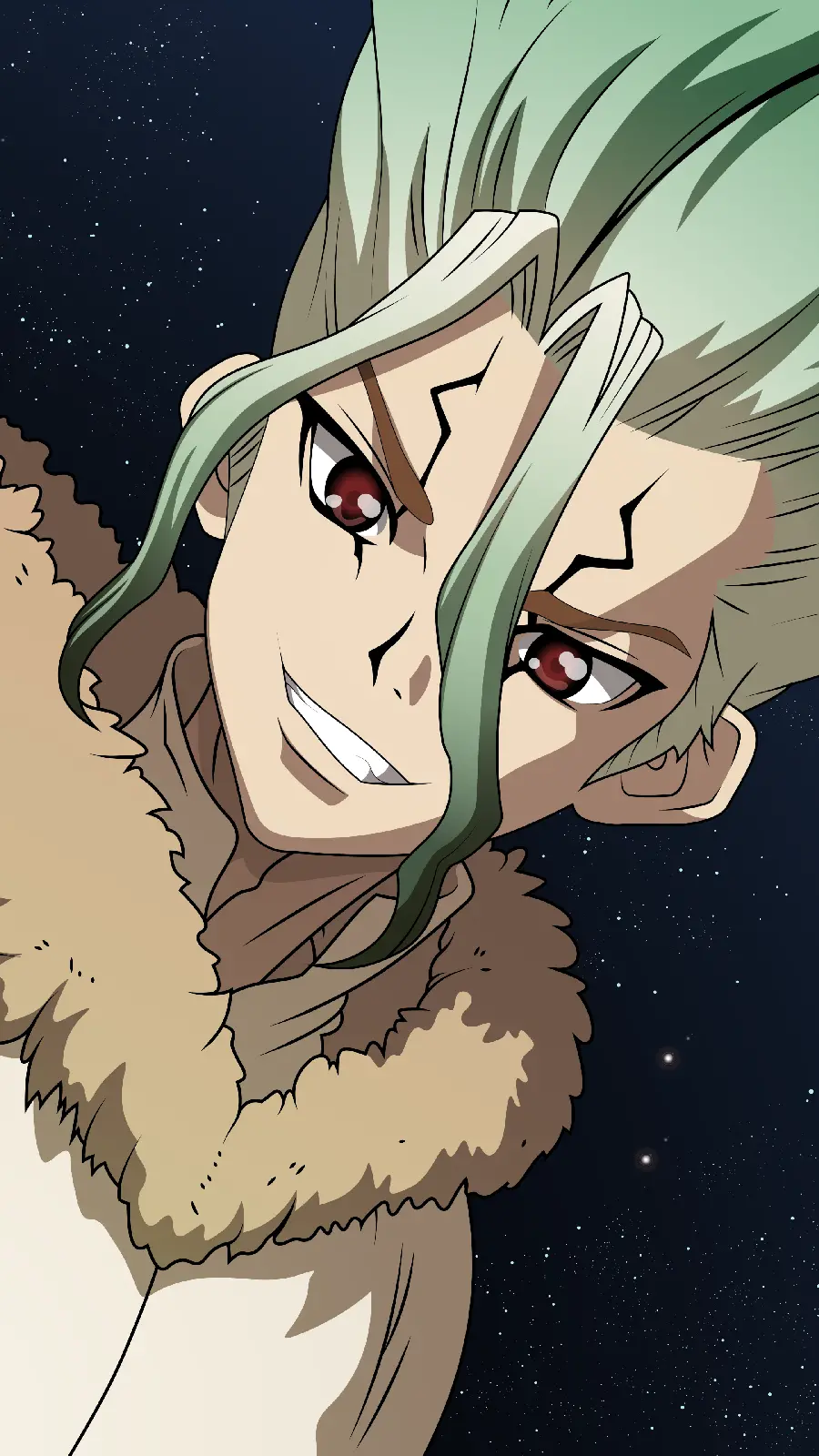 پوستر دیواری انیمه Dr Stone با کیفیت 4K برای موبایل