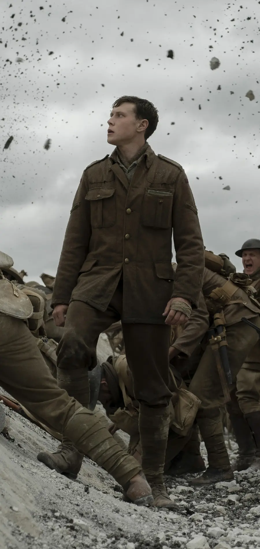 والپیپر فیلم 1917 با کیفیت 4K برای دسکتاپ
