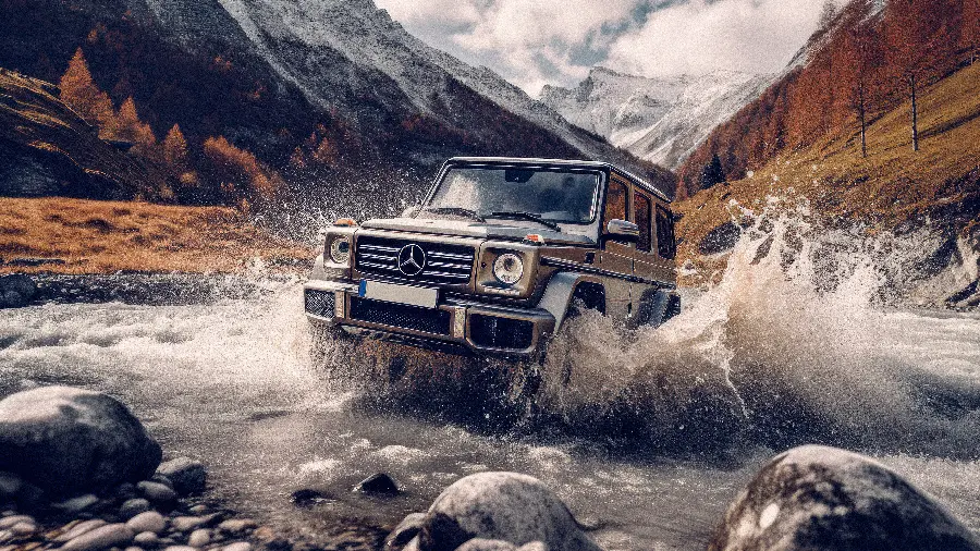 عکس مرسدس بنز AMG G با کیفیت 4K و رزولوشن 5120x2880