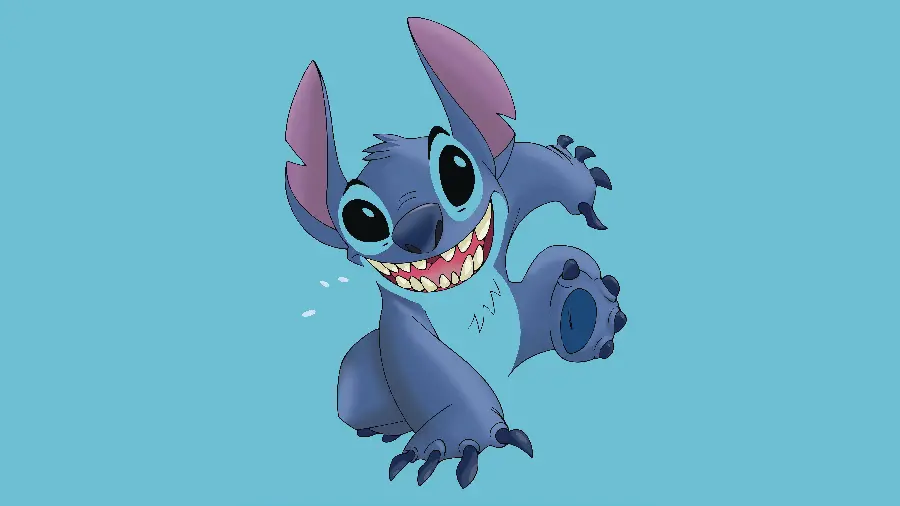 عکس شخصیت استیچ از انیمیشن Lilo & Stitch با کیفیت 8K