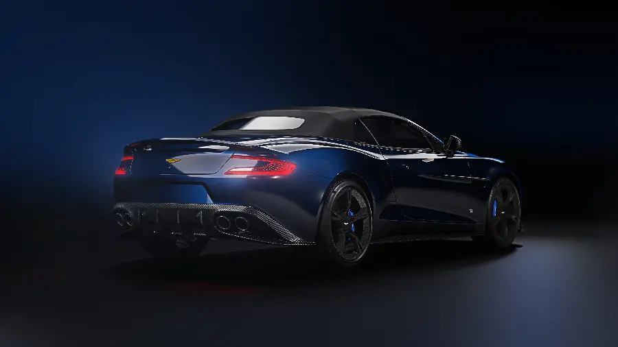 والپیپر استون مارتین Vanquish S Volante Signature Edition 2018 با کیفیت 4K