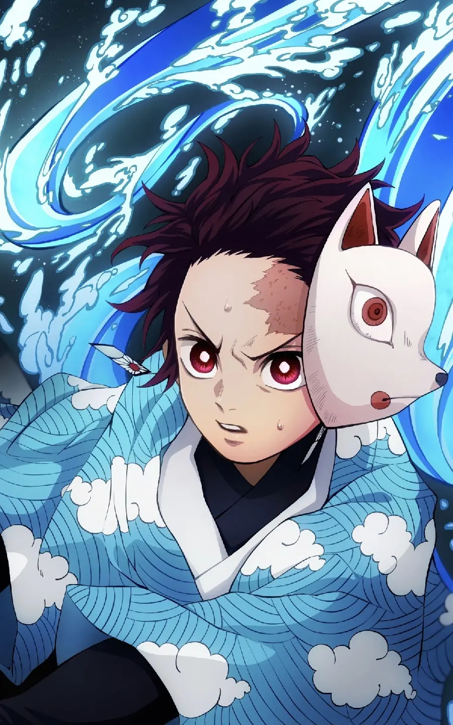 والپیپر انیمه Demon Slayer با کیفیت فور کی برای موبایل