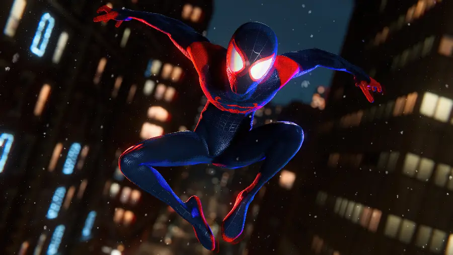 والپیپر زیبای Spider-Man Miles Morales با کیفیت 4K