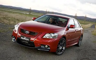 تصویر زمینه زیبا از تویوتا TRD Aurion 2007 اسپرت