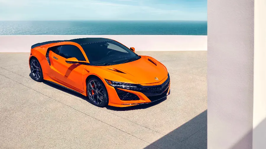 تصویر زمینه ماشین آکورا NSX 2019 با کیفیت 4K