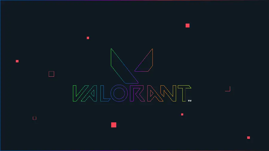 والپیپر بازی Valorant با طراحی نئون در کیفیت 8K