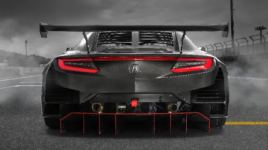 والپیپر ماشین مسابقه ای آکورا NSX GT3 Evo 2019 با کیفیت 4K