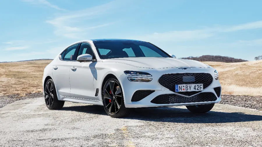 بک گراند جنسیس G70 3.3T Sport 2021 با کیفیت 5K