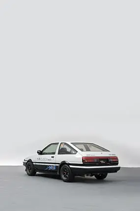 تصویر زمینه موبایل تویوتا AE86 مفهومی هیدروژنی