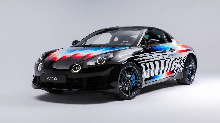 عکس آلپاین A110 X Felipe Pantone 2021 با کیفیت 5K