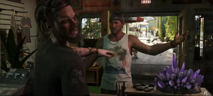 عکس صحنه اکشن در بازی GTA 6 با کیفیت 4K