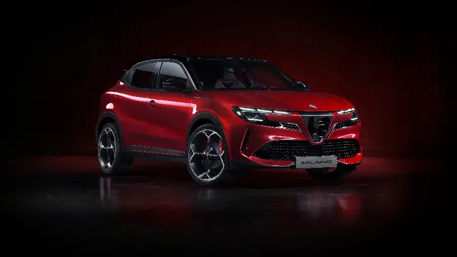 تصویر آلفارومئو Milano Elettrica Veloce 2024 با کیفیت 8K