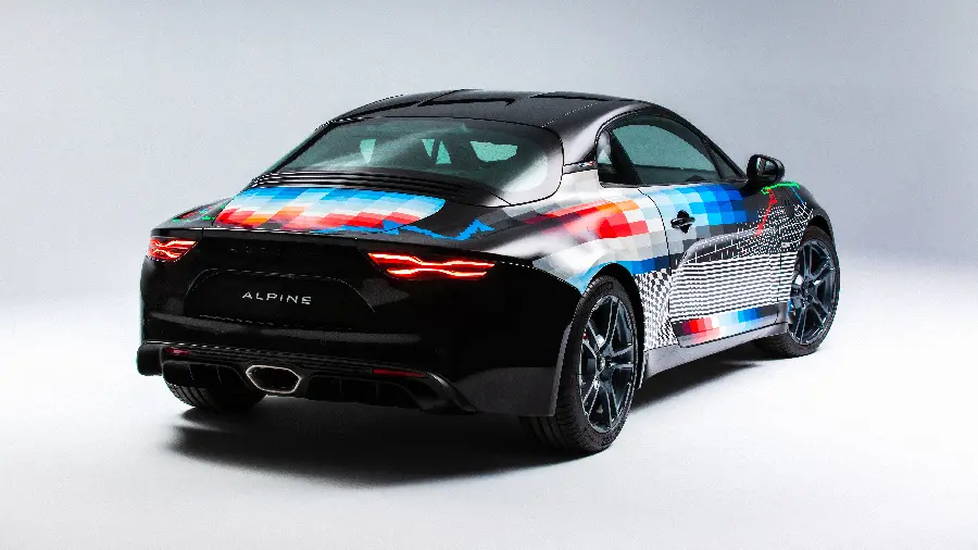 تصویر آلپاین A110 X Felipe Pantone 2021 با کیفیت 5K
