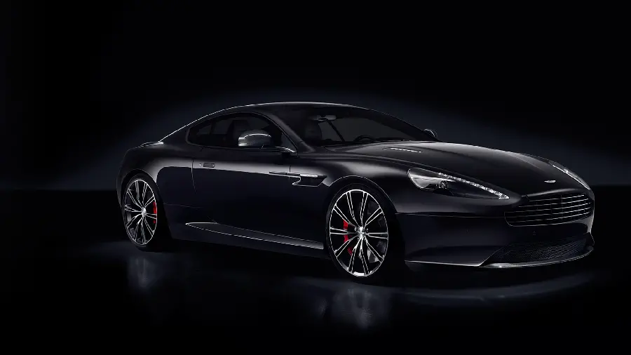 عکس استون مارتین DB9 Carbon Black با کیفیت بالا
