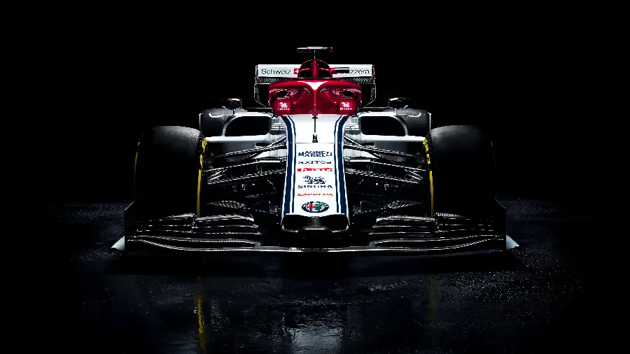 تصویر آلفارومئو C38 Formula 1 2019 با کیفیت 4K و 8K