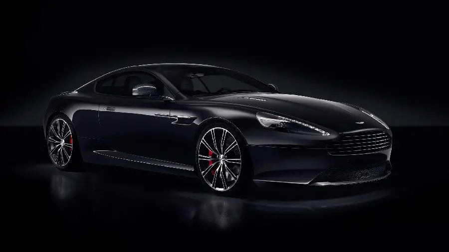تصویر استون مارتین DB9 Carbon Black 2015 با کیفیت HD
