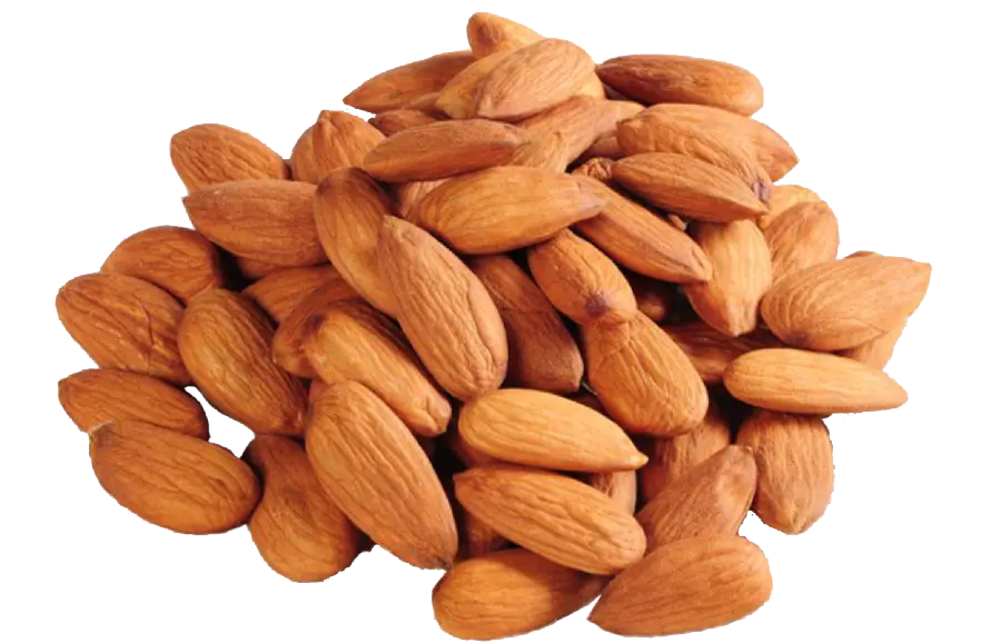 زیباترین عکس PNG بادام دوربری شده واقعی با کیفیت بالا