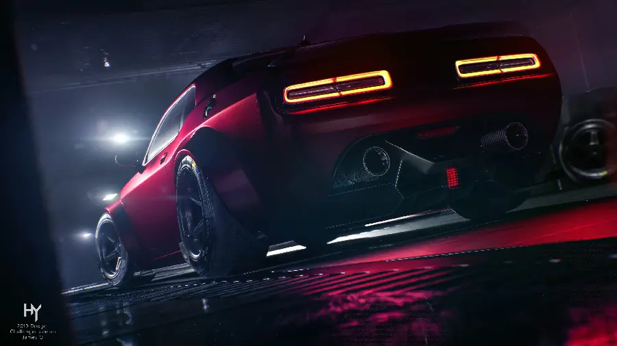 خیره کننده ترین عکس ماشین Dodge با کیفیت 4K