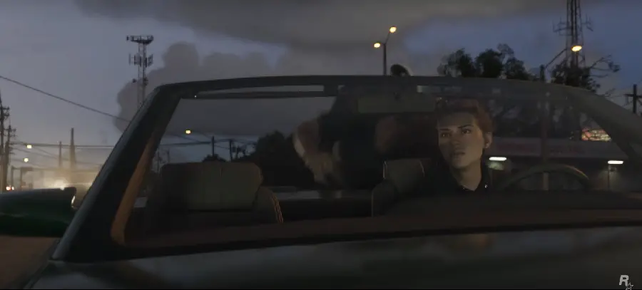 تصویر صحنه اکشن در بازی GTA 6 با کیفیت Full HD