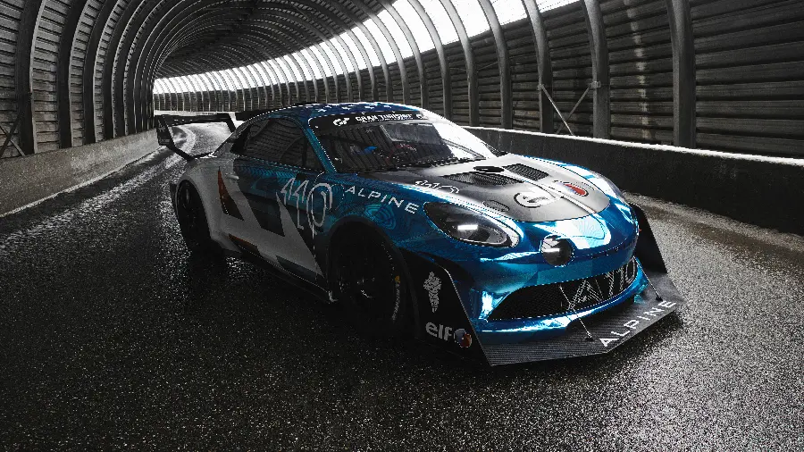 عکس آلپاین A110 Pikes Peak 2023 با کیفیت 4K