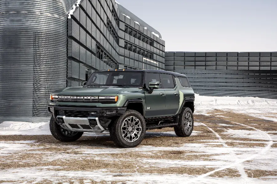 زیباترین عکس GMC Hummer EV Edition 1 با کیفیت 5K برای والپیپر