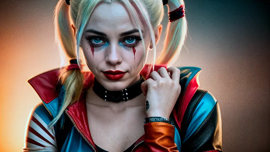 عکس Harley Quinn با کیفیت 4K برای والپیپر دسکتاپ