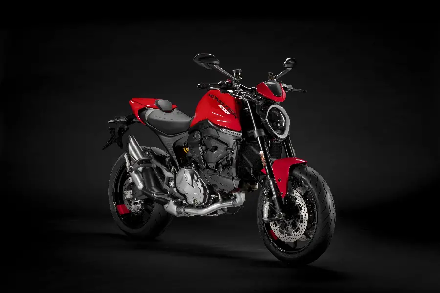 والپیپر موتورسیکلت Ducati Monster 2021 دارک