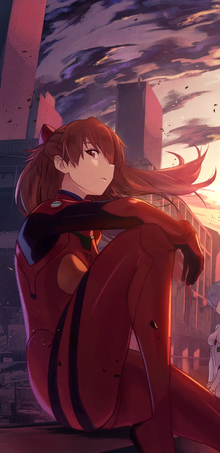 والپیپر انیمه Neon Genesis Evangelion با کیفیت فول اچ دی