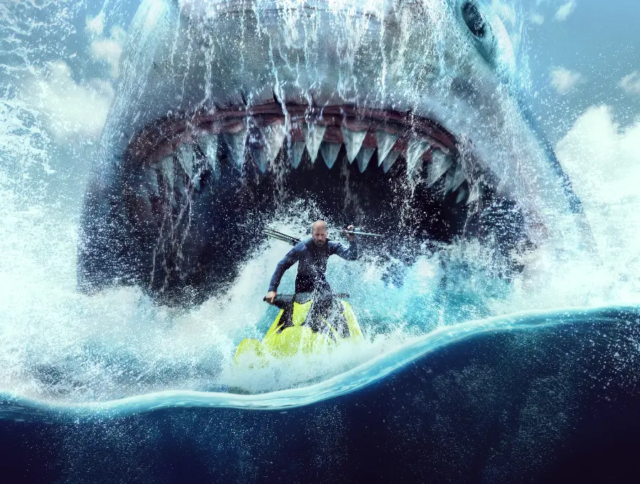 والپیپر Jason Statham در فیلم Meg 2 با کیفیت بالا