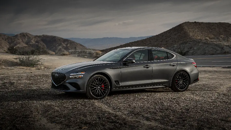 والپیپر جنسیس G70 3.3T AWD 2022 با کیفیت 5K