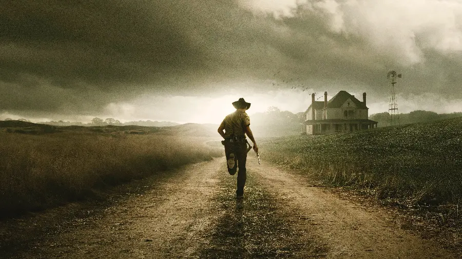 پوستر ریک گرایمز از سریال The Walking Dead با کیفیت 4K