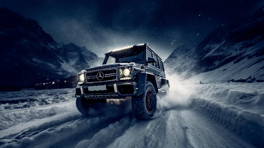 عکس Mercedes Benz AMG G با کیفیت 5K برای والپیپر