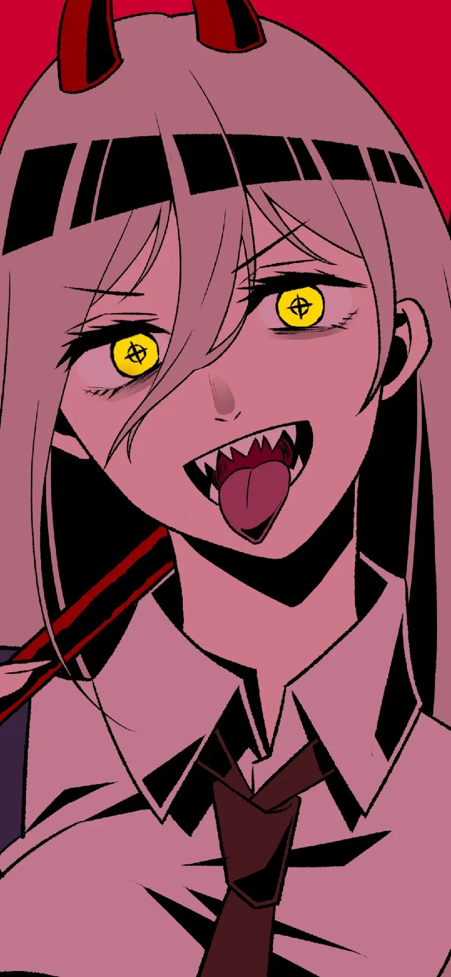 والپیپر انیمه Chainsaw Man با کیفیت 4K برای موبایل