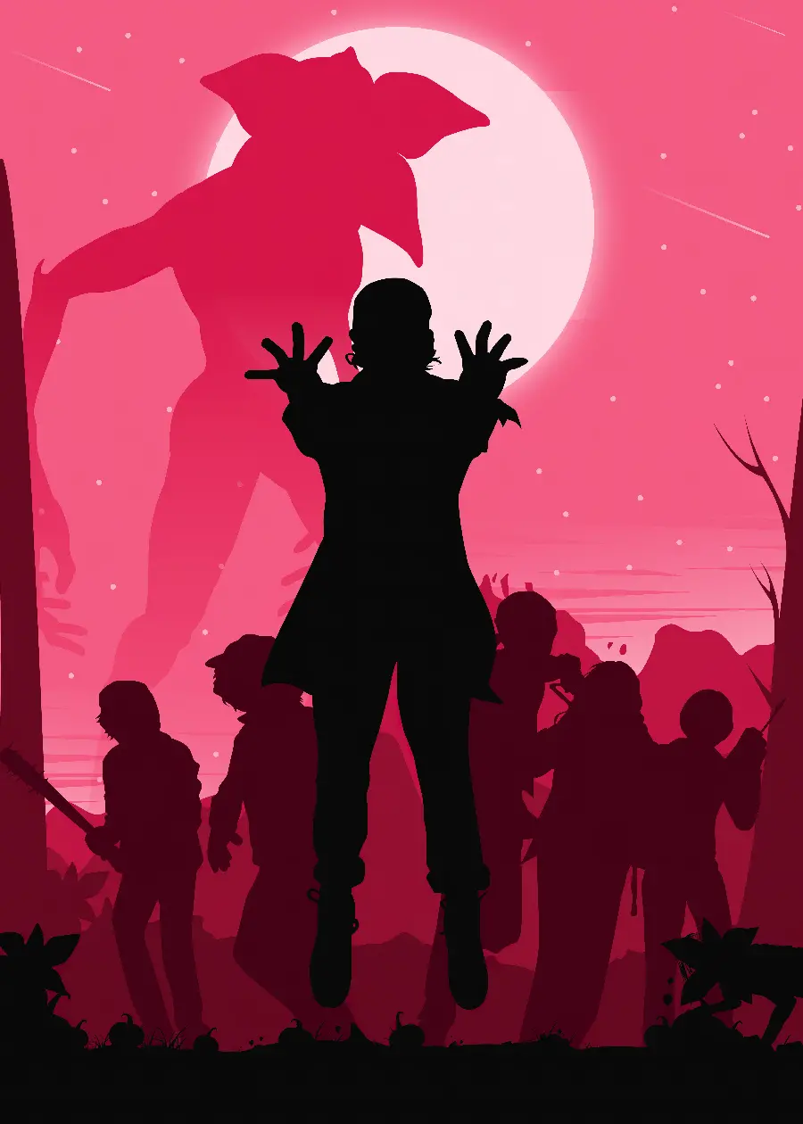والپیپر سریال Stranger Things با کیفیت بسیار بالا