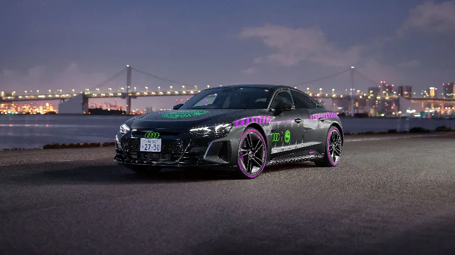 عکس Audi RS e-tron GT با کیفیت 8K برای والپیپر