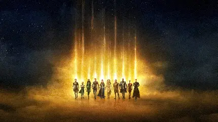 تصویر فیلم Eternals با کیفیت 4K مناسب برای قاب گوشی سامسونگ