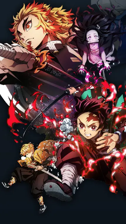 پوستر فیلم Demon Slayer The Movie Mugen با کیفیت بالا