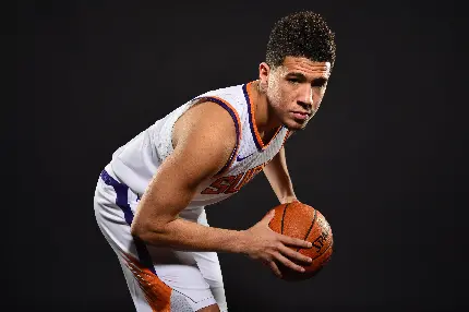 عکس دوین بوکر بازیکن NBA با کیفیت فوق العاده بالا