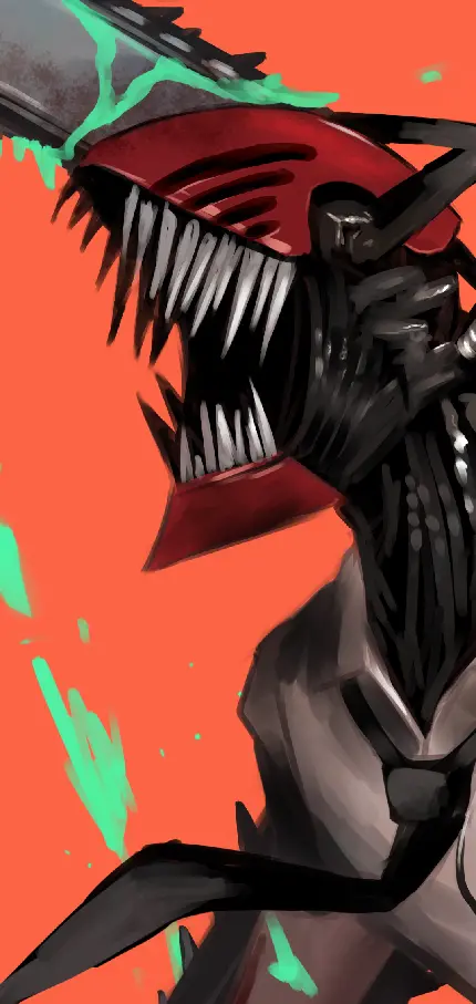 والپیپر انیمه Chainsaw Man با کیفیت 4K برای موبایل