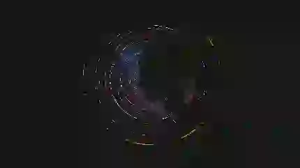 تصویر دیجیتال سیلوئت زن با پس زمینه تاریک و کیفیت بالا