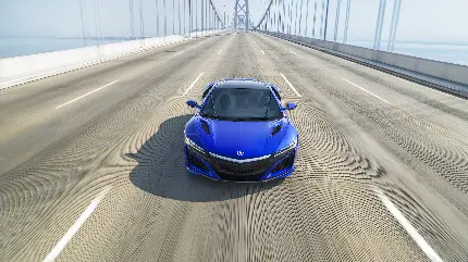 تصویر ماشین آکورا NSX 2017 با کیفیت HD برای والپیپر