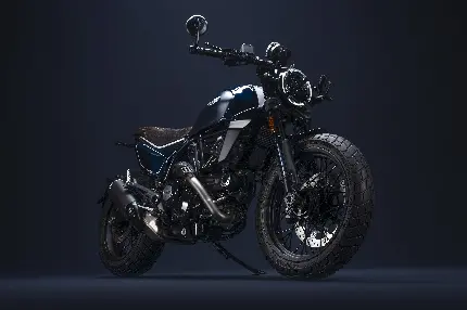 تصویر موتورسیکلت Ducati Scrambler با کیفیت بالا و طراحی کلاسیک