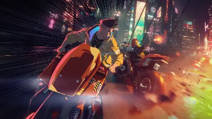 تصویر دیوید مارتینز از سریال Cyberpunk با کیفیت فول اچ دی