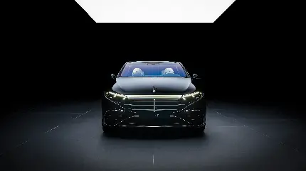تصویر Mercedes-Benz EQS با کیفیت 5K