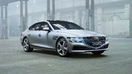 چاپ پوستر بک‌گراند جنسیس G80 2020 برای موبایل
