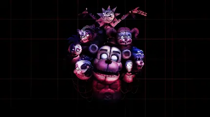 والپیپر بازی Five Nights at Freddy's دارک