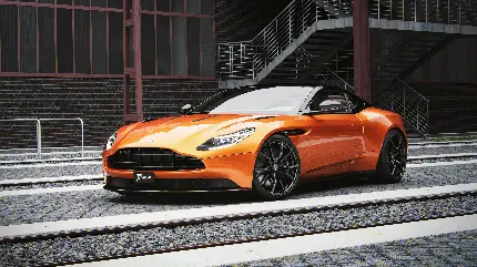 چاپ پوستر والپیپر استون مارتین DB11 با کیفیت HD