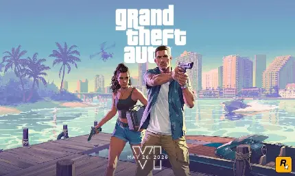 پوسترهای مختلف از بازی GTA 6 با کیفیت بالا و رزولوشن عالی