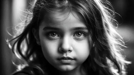 عکس دختر بچه بانمک با کیفیت اچ دی تولید شده توسط هوش مصنوعی